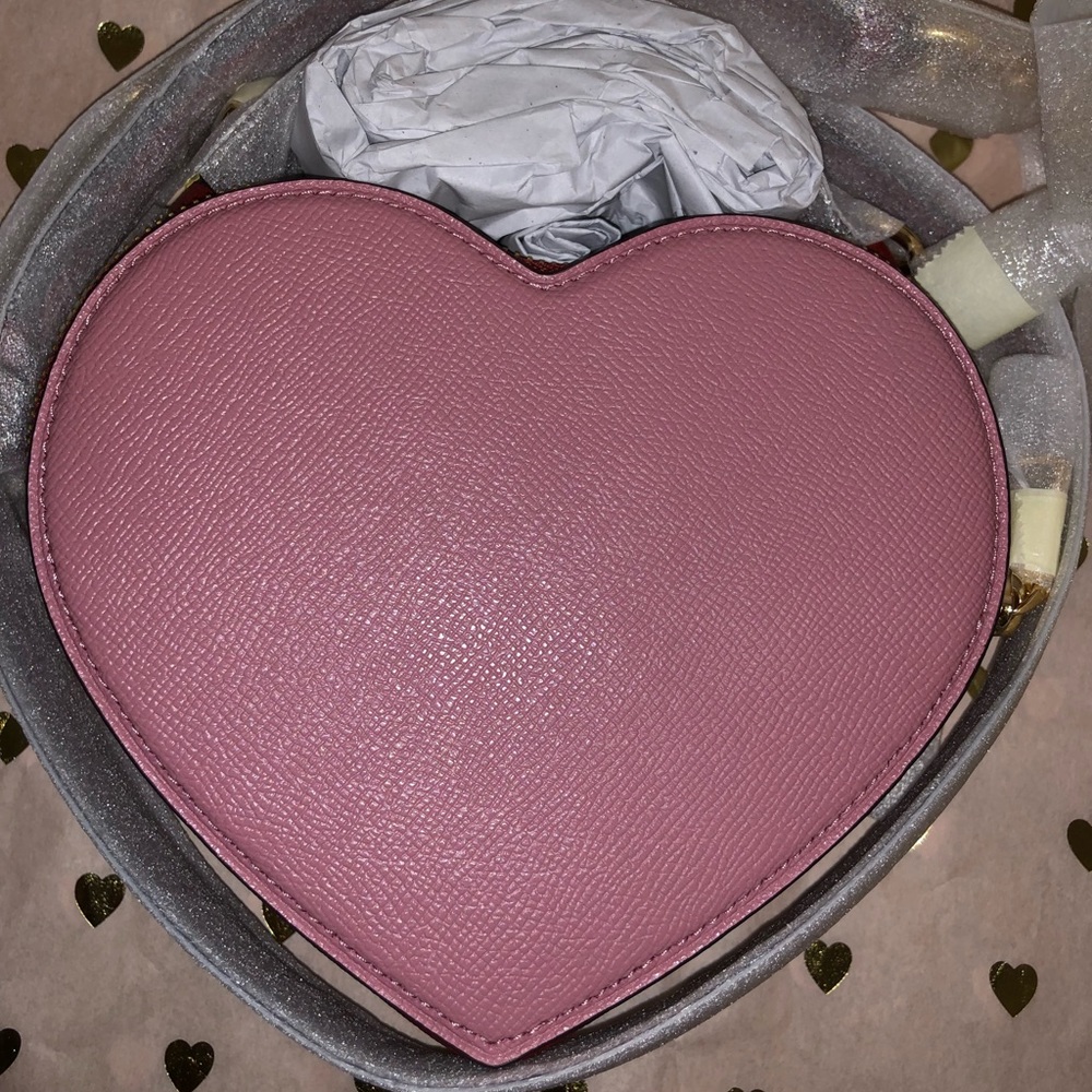 Coach Heart Crossbody in Colorblock - Picture 10 of 11